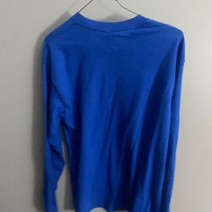 Authentic MLB Merchandise Blue Long- Sleeve Texas Rangers T- Shirts